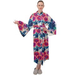 Maxi Velvet Kimono 