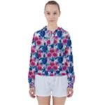 Tropical Flowers Turtles CBDOilPrincess Edf1ea6f-2cc5-4f0b-a5cc-9c146c7d79e4 Women s Tie Up Sweat