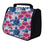 Tropical Flowers Turtles CBDOilPrincess Edf1ea6f-2cc5-4f0b-a5cc-9c146c7d79e4 Full Print Travel Pouch (Small)