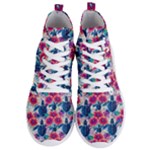 Tropical Flowers Turtles CBDOilPrincess Edf1ea6f-2cc5-4f0b-a5cc-9c146c7d79e4 Men s Lightweight High Top Sneakers