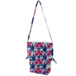 Tropical Flowers Turtles CBDOilPrincess Edf1ea6f-2cc5-4f0b-a5cc-9c146c7d79e4 Folding Shoulder Bag