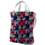 Tropical Flowers Turtles CBDOilPrincess Edf1ea6f-2cc5-4f0b-a5cc-9c146c7d79e4 Canvas Messenger Bag