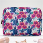 Tropical Flowers Turtles CBDOilPrincess Edf1ea6f-2cc5-4f0b-a5cc-9c146c7d79e4 Make Up Pouch (Medium)