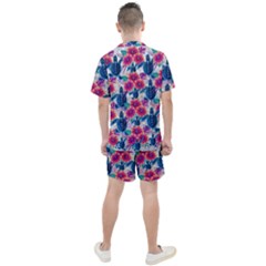 Men s Mesh T-Shirt and Shorts Set 