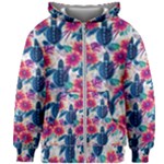 Tropical Flowers Turtles CBDOilPrincess Edf1ea6f-2cc5-4f0b-a5cc-9c146c7d79e4 Kids  Zipper Hoodie Without Drawstring