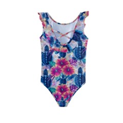 Kids  Frill Swimsuit 