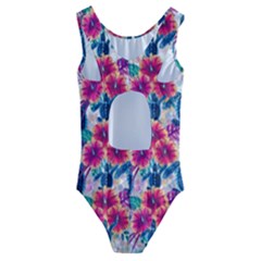 Kids  Cut-Out Back One Piece Swimsuit 