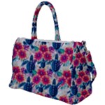 Tropical Flowers Turtles CBDOilPrincess Edf1ea6f-2cc5-4f0b-a5cc-9c146c7d79e4 Duffel Travel Bag