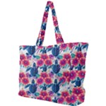 Tropical Flowers Turtles CBDOilPrincess Edf1ea6f-2cc5-4f0b-a5cc-9c146c7d79e4 Simple Shoulder Bag