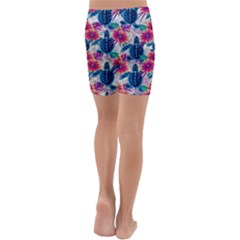 Kids  Lightweight Velour Capri Yoga Leggings 