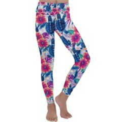 Kids  Lightweight Velour Classic Yoga Leggings 