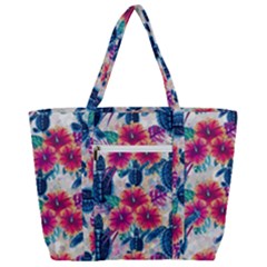Zip Up Canvas Bag 