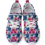 Tropical Flowers Turtles CBDOilPrincess Edf1ea6f-2cc5-4f0b-a5cc-9c146c7d79e4 Men s Velcro Strap Shoes
