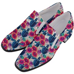 Women Slip On Heel Loafers 