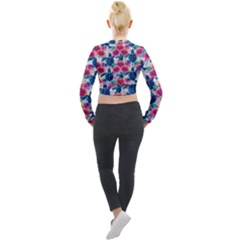 Long Sleeve Cropped Velvet Jacket 