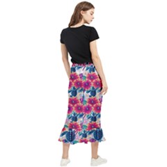 Maxi Fishtail Chiffon Skirt 