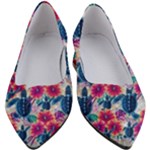 Tropical Flowers Turtles CBDOilPrincess Edf1ea6f-2cc5-4f0b-a5cc-9c146c7d79e4 Women s Block Heels 