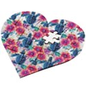 Wooden Puzzle Heart 