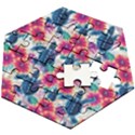 Wooden Puzzle Hexagon 