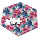 Wooden Puzzle Hexagon 