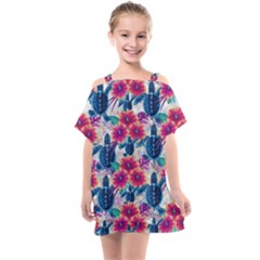 Kids  One Piece Chiffon Dress 