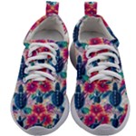 Tropical Flowers Turtles CBDOilPrincess Edf1ea6f-2cc5-4f0b-a5cc-9c146c7d79e4 Kids Athletic Shoes