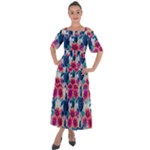 Tropical Flowers Turtles CBDOilPrincess Edf1ea6f-2cc5-4f0b-a5cc-9c146c7d79e4 Shoulder Straps Boho Maxi Dress 