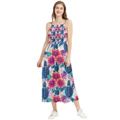 Boho Sleeveless Summer Dress 
