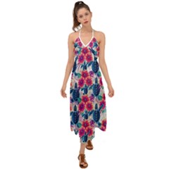 Halter Tie Back Dress  