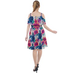 Cut Out Shoulders Dress 