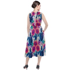 Round Neck Boho Dress 