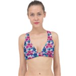 Tropical Flowers Turtles CBDOilPrincess Edf1ea6f-2cc5-4f0b-a5cc-9c146c7d79e4 Classic Banded Bikini Top