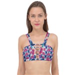 Tropical Flowers Turtles CBDOilPrincess Edf1ea6f-2cc5-4f0b-a5cc-9c146c7d79e4 Cage Up Bikini Top
