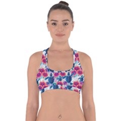 Cross Back Hipster Bikini Top  