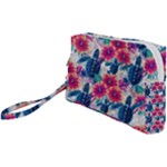 Tropical Flowers Turtles CBDOilPrincess Edf1ea6f-2cc5-4f0b-a5cc-9c146c7d79e4 Wristlet Pouch Bag (Small)