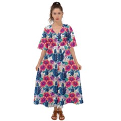 Kimono Sleeve Boho Dress 