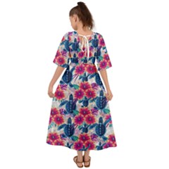 Kimono Sleeve Boho Dress 