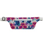Tropical Flowers Turtles CBDOilPrincess Edf1ea6f-2cc5-4f0b-a5cc-9c146c7d79e4 Active Waist Bag
