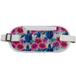 Tropical Flowers Turtles CBDOilPrincess Edf1ea6f-2cc5-4f0b-a5cc-9c146c7d79e4 Rounded Waist Pouch