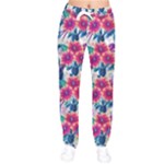 Tropical Flowers Turtles CBDOilPrincess Edf1ea6f-2cc5-4f0b-a5cc-9c146c7d79e4 Women velvet Drawstring Pants