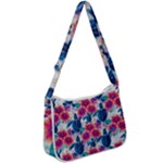 Tropical Flowers Turtles CBDOilPrincess Edf1ea6f-2cc5-4f0b-a5cc-9c146c7d79e4 Zip Up Shoulder Bag