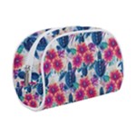 Tropical Flowers Turtles CBDOilPrincess Edf1ea6f-2cc5-4f0b-a5cc-9c146c7d79e4 Make Up Case (Small)