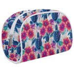 Tropical Flowers Turtles CBDOilPrincess Edf1ea6f-2cc5-4f0b-a5cc-9c146c7d79e4 Make Up Case (Medium)