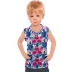 Tropical Flowers Turtles CBDOilPrincess Edf1ea6f-2cc5-4f0b-a5cc-9c146c7d79e4 Kids  Sport Tank Top