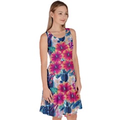 Knee Length Skater Dress With Pockets 