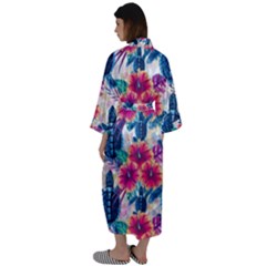 Maxi Satin Kimono 