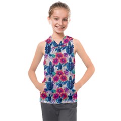 Kids  Sleeveless Hoodie 