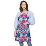 Tropical Flowers Turtles CBDOilPrincess Edf1ea6f-2cc5-4f0b-a5cc-9c146c7d79e4 Pocket Apron