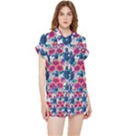 Tropical Flowers Turtles CBDOilPrincess Edf1ea6f-2cc5-4f0b-a5cc-9c146c7d79e4 Chiffon Lounge Set
