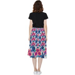 Frill Hi Low Chiffon Skirt 